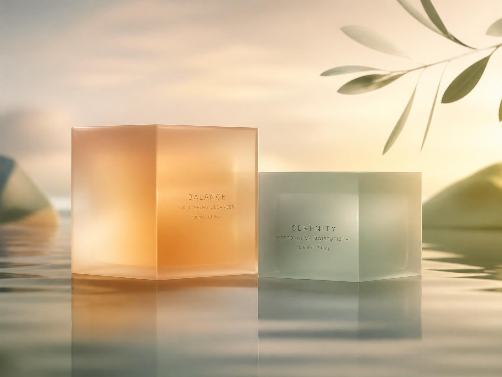 Two glowing boxes symbolizing emotional clarity